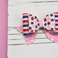 Pink & Patriotic Maddie Bow