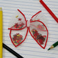 School Days Small Remi Shaker Bow (ALLIGATOR CLIP ONLY)