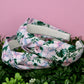 Island Hibiscus Top Knot Headband