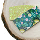 Sorrento Lemon Floral Snap Clip Set