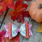 Watercolor Pumpkins Medium Ellie Bow