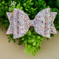 Sprinkled Spring Chunky Glitter Large Ellie Bow