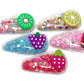 Tutti Fruitti Shaker Snap Clips