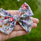 Vintage Floral Large Everly Bow