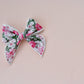 Pink Vintage Floral Small Remi Bow