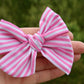 Fruit Stripes Large Everly Bow