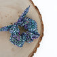 Pastel Leopard Print Scrunchies