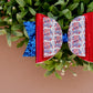 Red, White, & Cute Large Ellie Bow