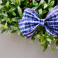 Navy Tie Dye Jayme Bow