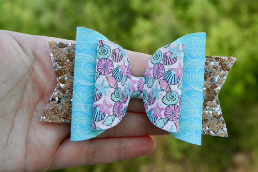 Shallow Water Shells Large Ellie Bow