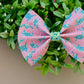 Pink Sea Turtles Klassic Kate Bow