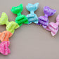 Neon Glitter Solid Emmy Bows