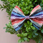 Vintage School Stripes Baby Kate Bow