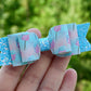 Cotton Candy Skinny Sophia Bow (Alligator Clip Only)