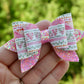 Pink Tribal Maddie Bow