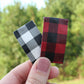 Buffalo Plaid Snap Clip Set
