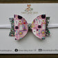 *SLIGHTLY FLAWED* Retro Halloween Party Medium Ellie Bow (White Nylon Headband Only)