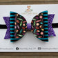 Halloween Candy Large Ellie Bow (Black Nylon Only)