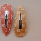 Fall Mud Cloth Jumbo Snap Clips