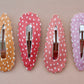 Fall Dots Jumbo Snap Clips