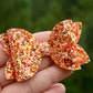 Autumn Days Chunky Glitter Emmy Bow