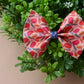 Pink Pumpkin Prairie Baby Kate Bow