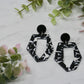 Geometric Composition Drop Earrings
