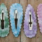 Tie Dye Jumbo Snap Clips