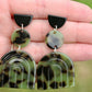 Fall Camo Drop Earrings