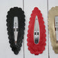 Diamond Dust Glittered Jumbo Snap Clips