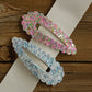 Winter Wonderland Glitter Jumbo Snap Clips