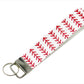 Baseball Laces Wristlet