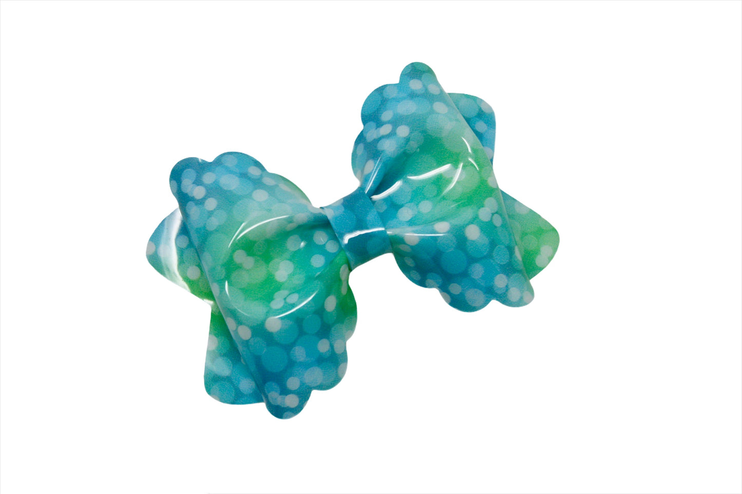 Under the Sea Bokeh Jelly Bailey Bow (Alligator Clip Only)