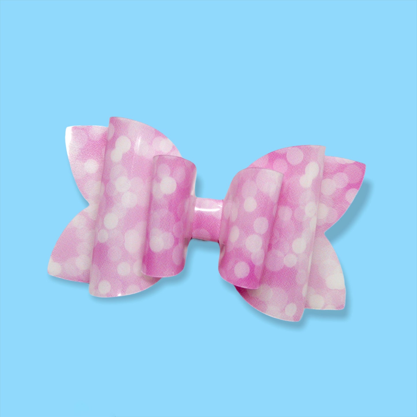 Lovely Bokeh Jelly Emmy Bow (Alligator Clip Only)