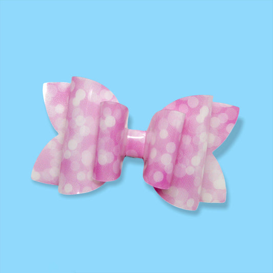 Lovely Bokeh Jelly Emmy Bow (Alligator Clip Only)
