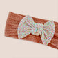 Ice Cream Knotted Bow Headwrap