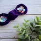 Sequined Velvet Rory Bows