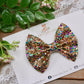Pot of Gold Chunky Glitter Baby Kate Bow