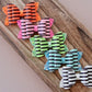 Glow in the Dark Halloween Stripes Emmy Bows