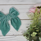 Rainbow Velvet Large Remi Bows