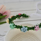 Pastel Rainbow Flower Crown