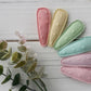 Spring Pastel Swiss Dot Snap Clips