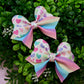 Watercolor Valentine Cora Bow Piggy Set
