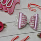 Pink Candy Canes Medium Ellie Bow