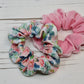 Pink Blush Scrunchie Set