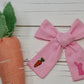 Easter Embroidered Handtied Bows