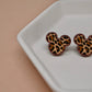 Leopard With No Bow Friend Acrylic Studs