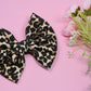 Wild Leopard Capri Bow
