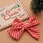 Candy Cane Stripes XL Everly Bow