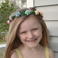 Pastel Rainbow Flower Crown